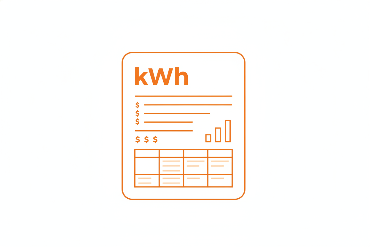 Electric Bill Icon
