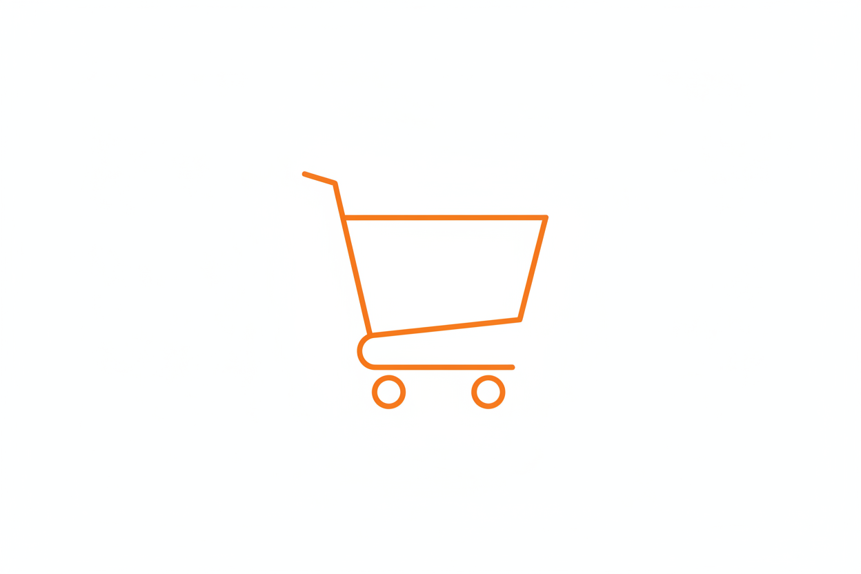 icon of a shopping cart